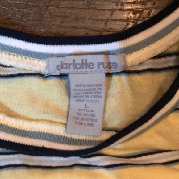 Striped T-shirt from Charlotte Russe - Picture 2 of 3